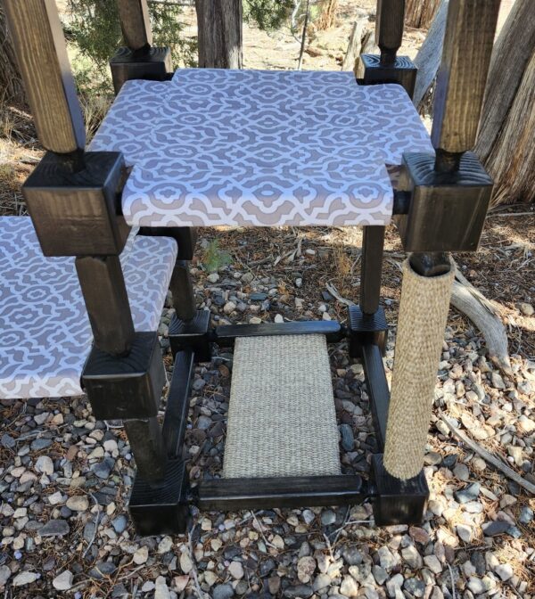 SLEVELS 6 Tier Cat Tree - Ebony - Image 3