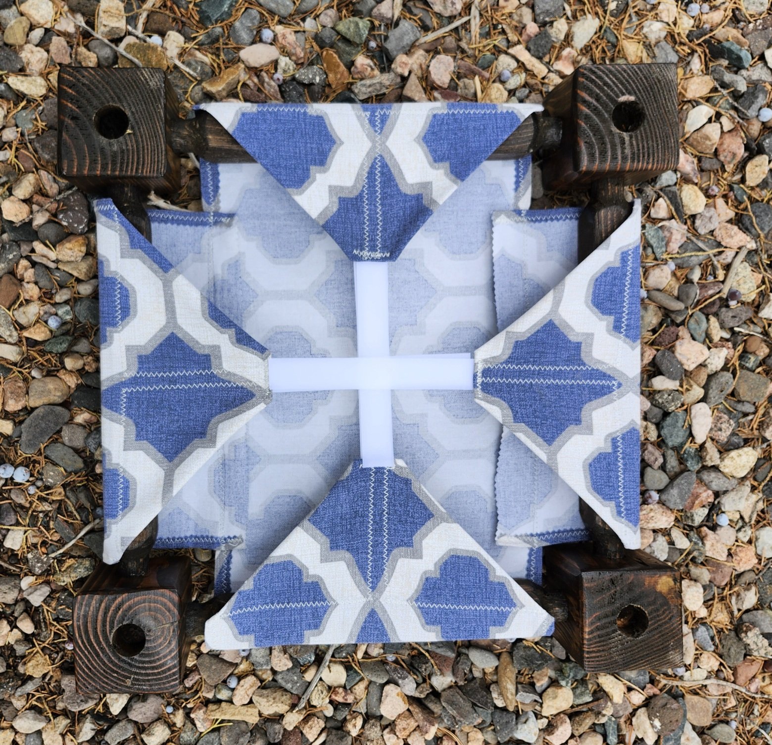 3 Tier Cat Tower - Dark Walnut - Image 4